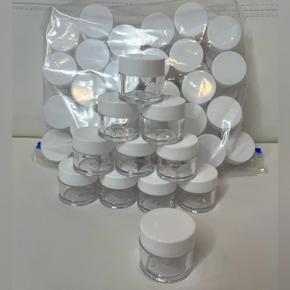 New Sample Jars .5 oz with Screw on top.
